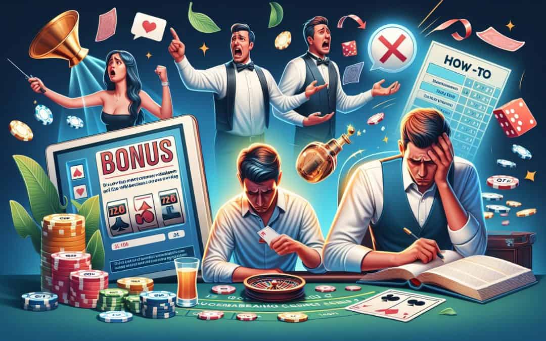 Najčešće pogreške pri korištenju casino bonusa